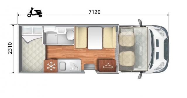 Caravans International Elliot 98 2017 6-osobowy